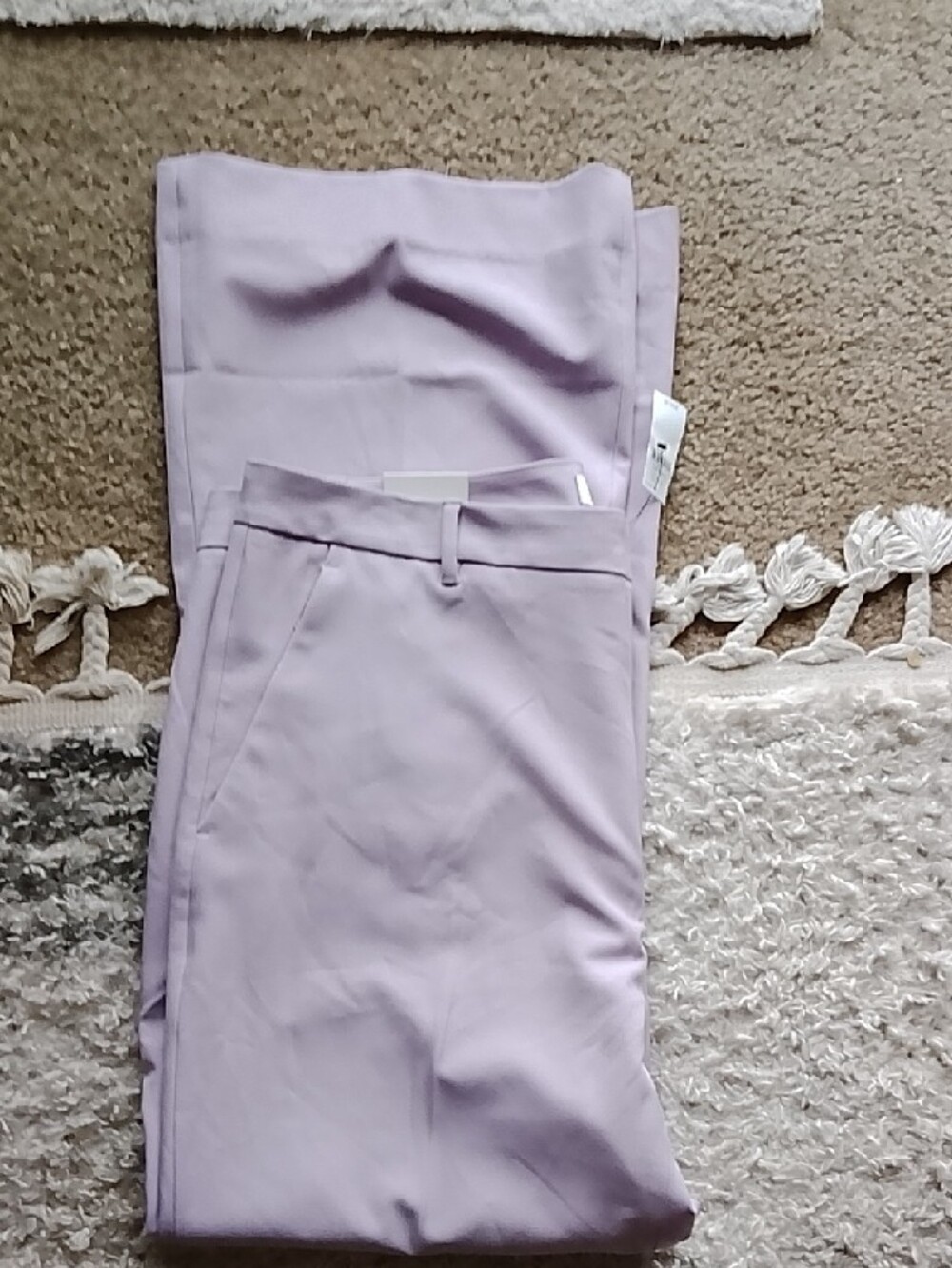 Banana Republic Lilac Bootcut Stretch Trousers 16 - Picture 11 of 13